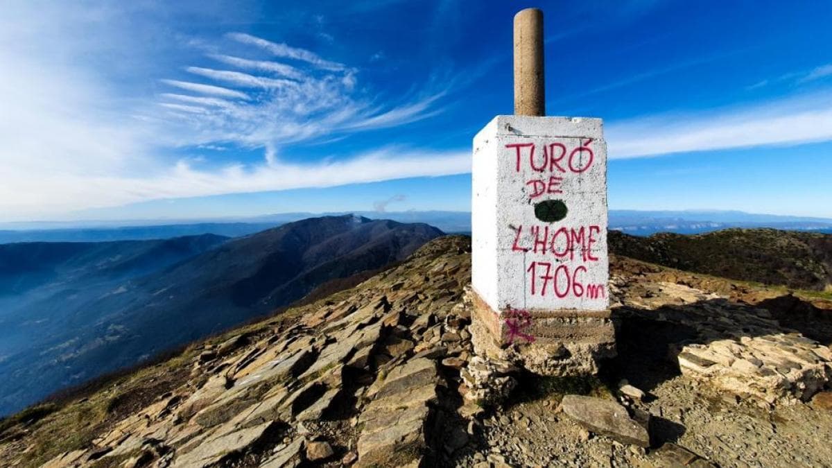 On route to Turo de l'Home, Montseny's hiking paradise