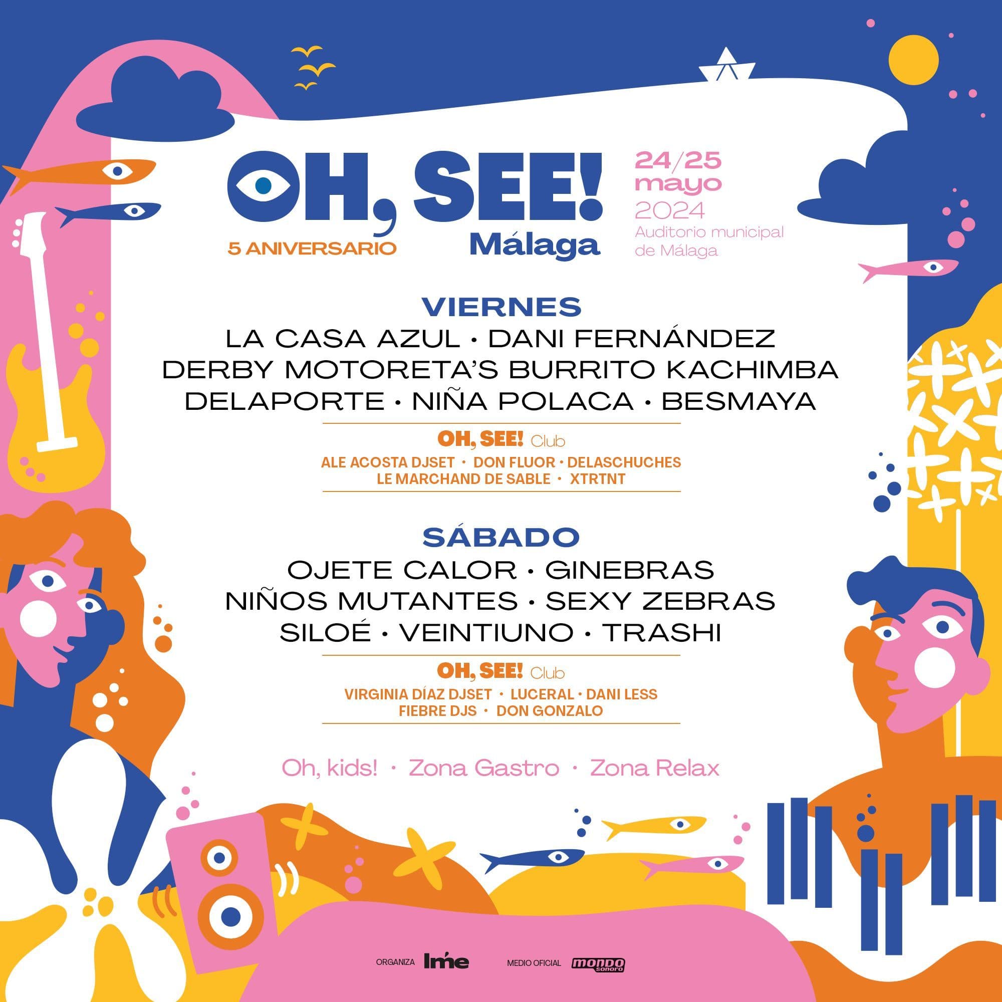 El festival del buen rollo: el Oh, See! Málaga vuelve con cartelazo
