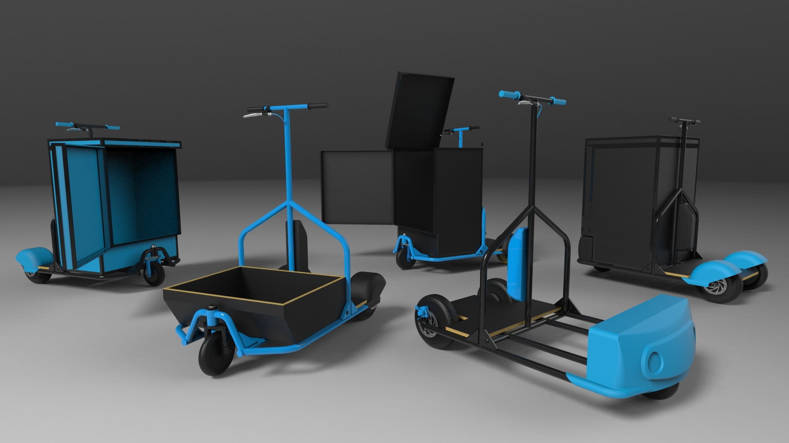 La startup valenciana ESUS Mobility revoluciona el reparto urbano con sus vehículos eléctricos autopropulsados