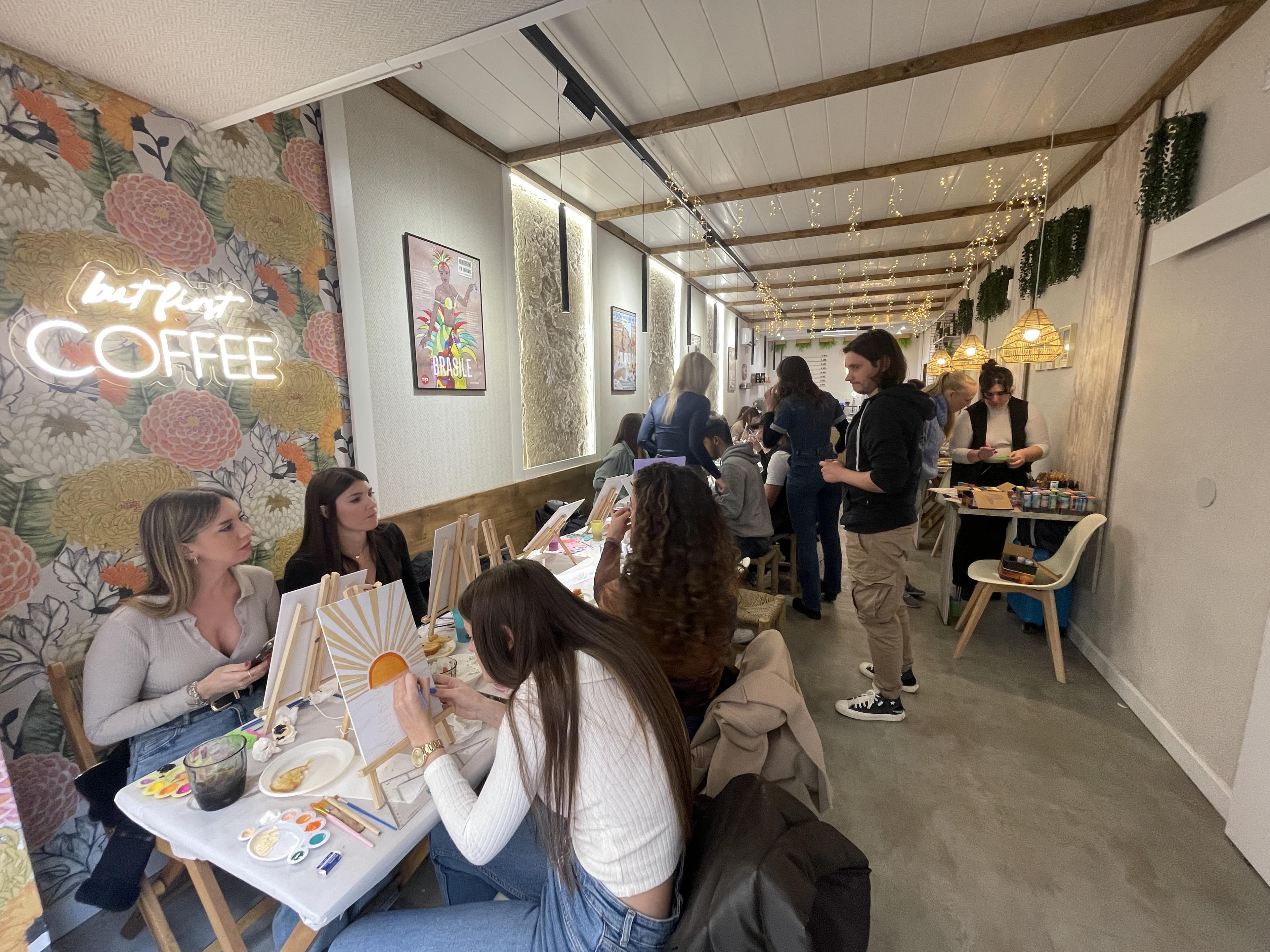 Libera tu arte con este brunch creativo en el centro de Málaga